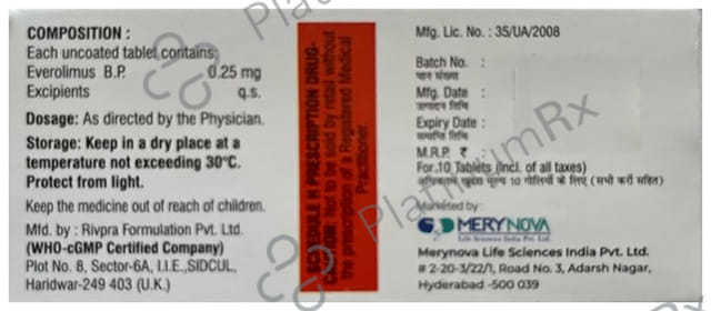 Eversure 0.25 Tablet