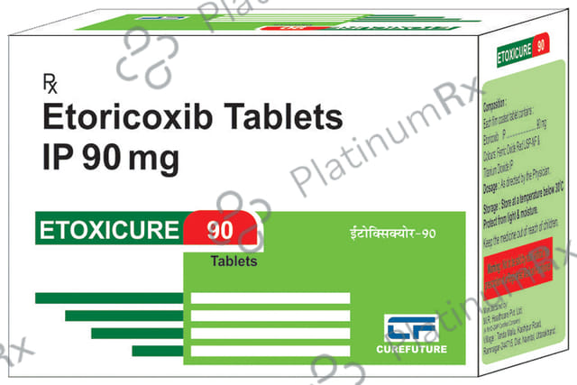 Etoxicure 90 Tablet