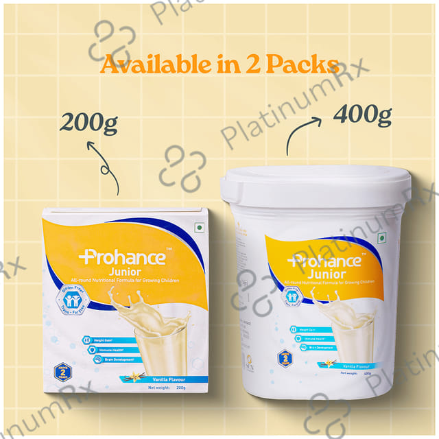 Prohance Junior Vanilla Powder 400gm