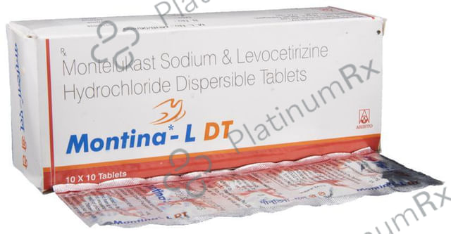 Montina L DT 2.5/4mg Tablet 10s