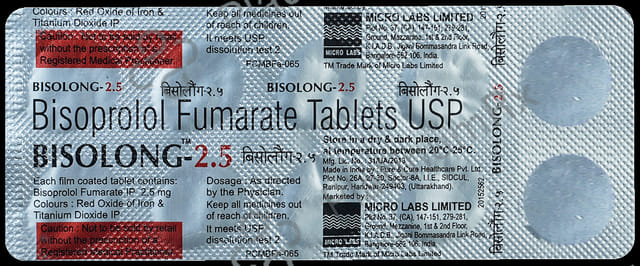 Bisolong 2.5mg Tablet 10s