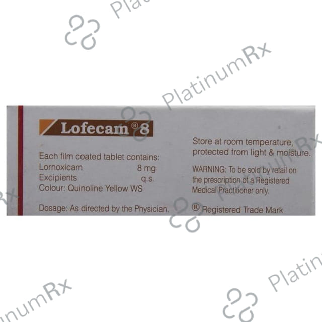 Lofecam 8 Tablet