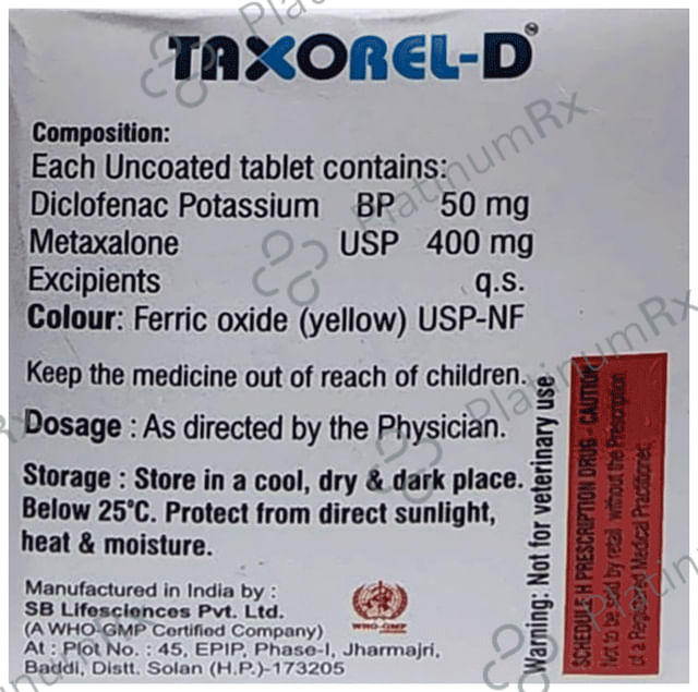 Taxorel-D Tablet