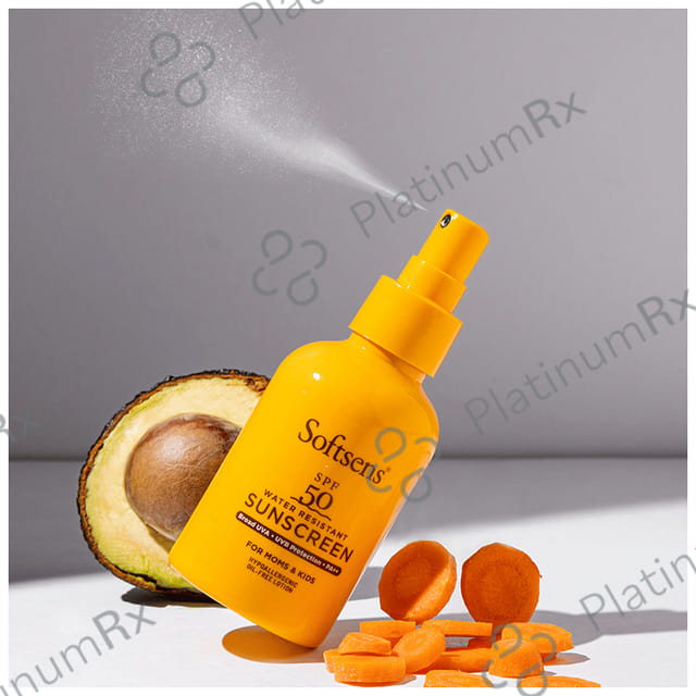 Softsens Water Resistant Sunscreen SPF 50 Lotion 20ml