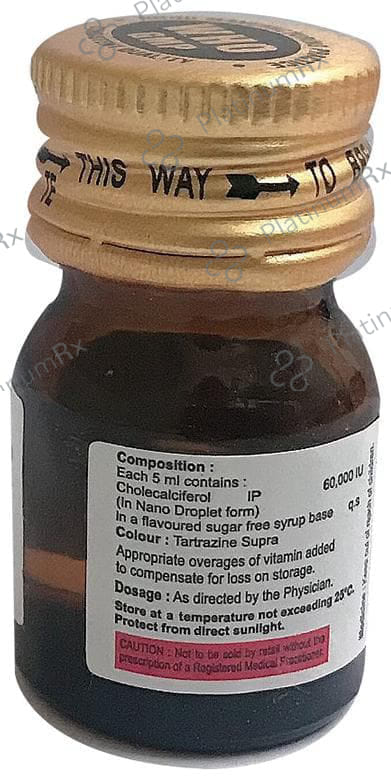 Hibone D Nano Shot Strawberry Flavour Sugar Free Solution 5ml