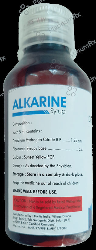 Alkarine Syrup