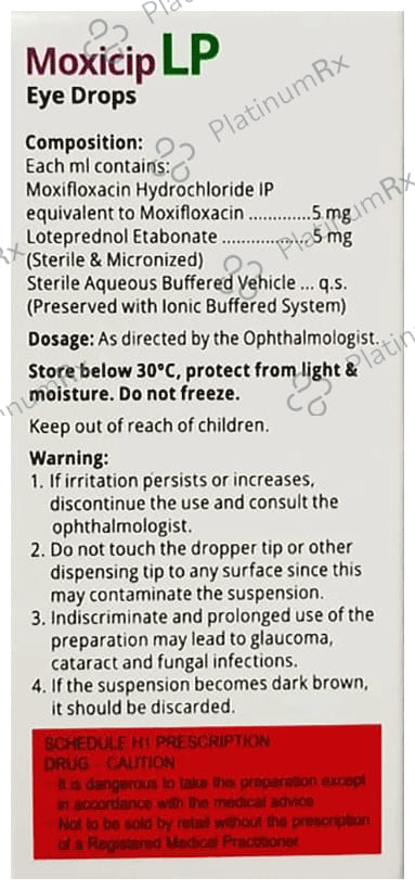 Moxicip LP Eye Drop 5ml