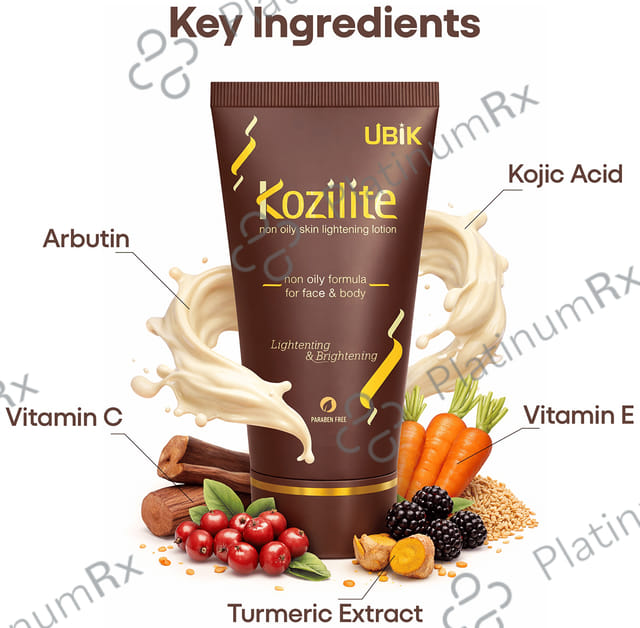 Kozilite Non Oily Skin Lightening Lotion 100gm