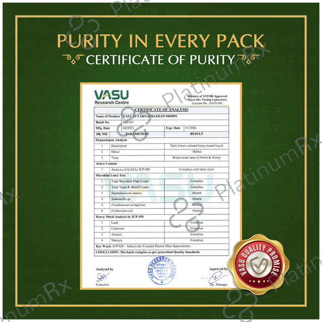 Vasu Swarnaprashan Drop