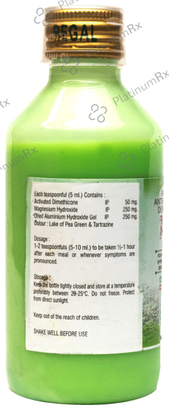 Regocil Saunf Flavour Sugar Free Oral Suspension 180ml