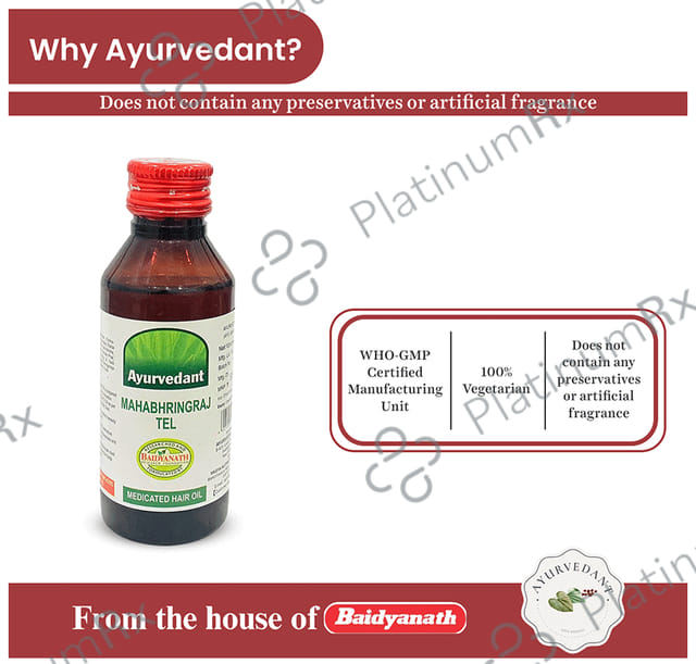 Ayurvedant Mahabhringraj Tel 100ml