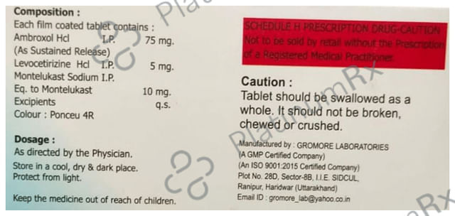 Montespace-AL Tablet SR