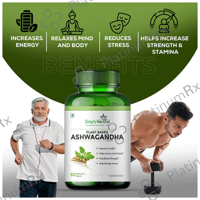 Simply Herbal Ashwagandha Capsule 60s