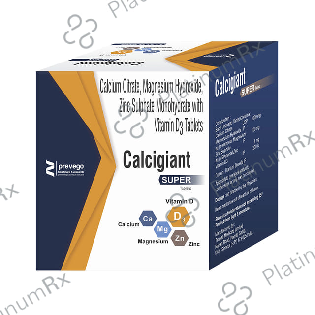 Calcigiant Super Tablet 15s