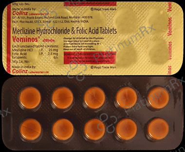 Vominos 25mg Tablet