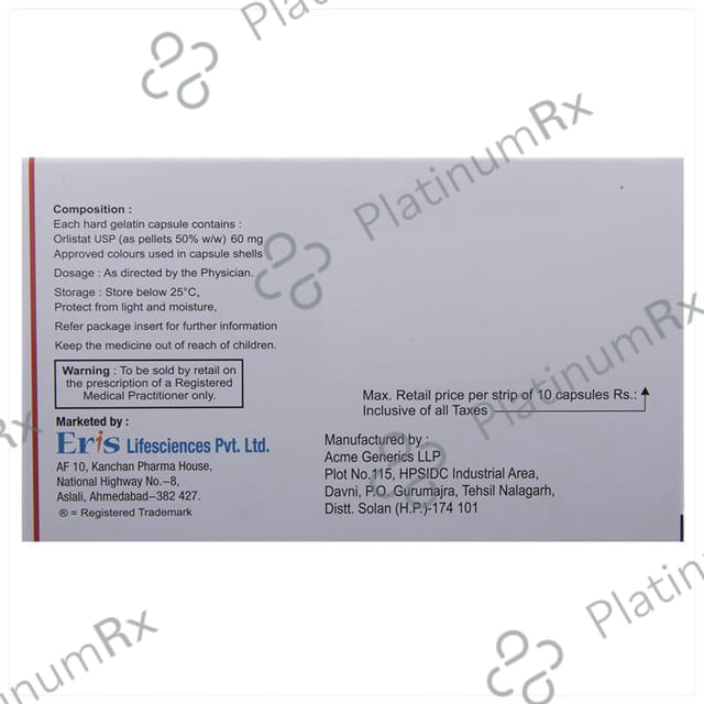 Orlean 60mg Capsule 10s