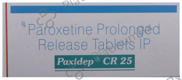 Paxidep CR 25mg Tablet 10s