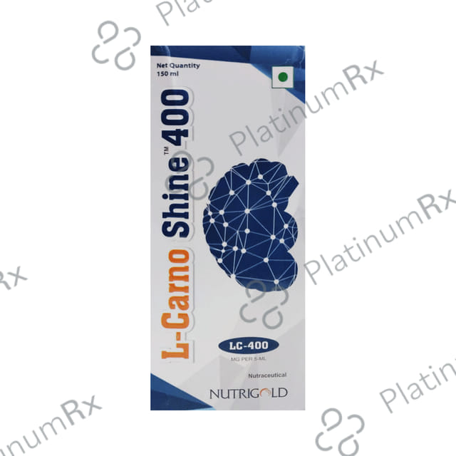 L Carno Shine 400mg Syrup 150ml