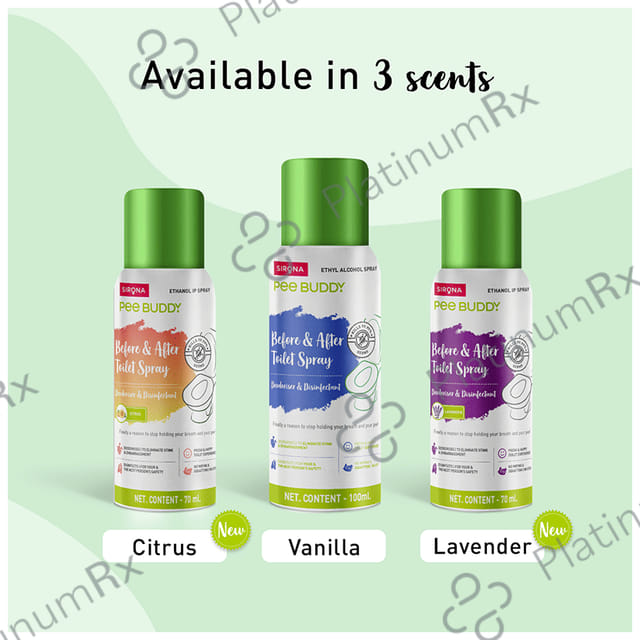 PeeBuddy Before & After Toilet Spray Lavender