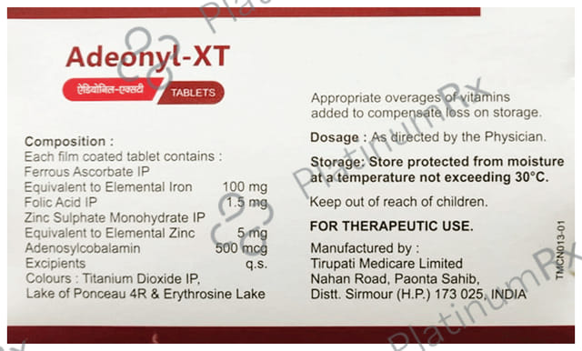 Adeonyl XT Tablet 10s