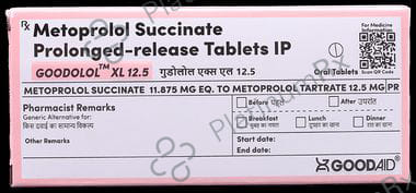 Goodolol XL 12.5mg Tablet Tablet PR 10s