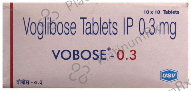 Vobose 0.3mg Tablet 10s
