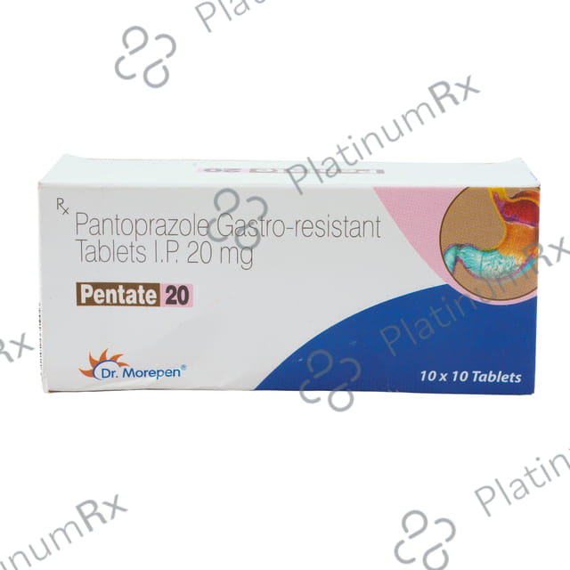 Pentate 20mg Tablet 10s