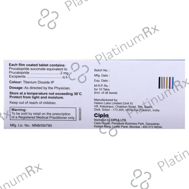 Prucapla 2mg Tablet