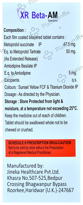 XR Beta AM 5/50mg Tablet 15s