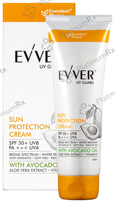 Essentium Phygen Evver UV Guard Sun Protection SPF 50+ Cream 100ml