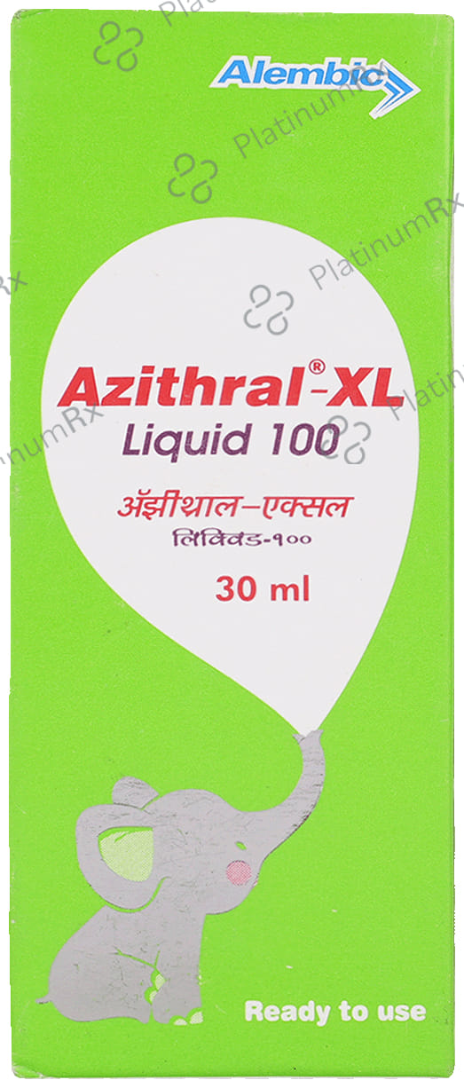 Azithral XL 100mg Liquid 30ml