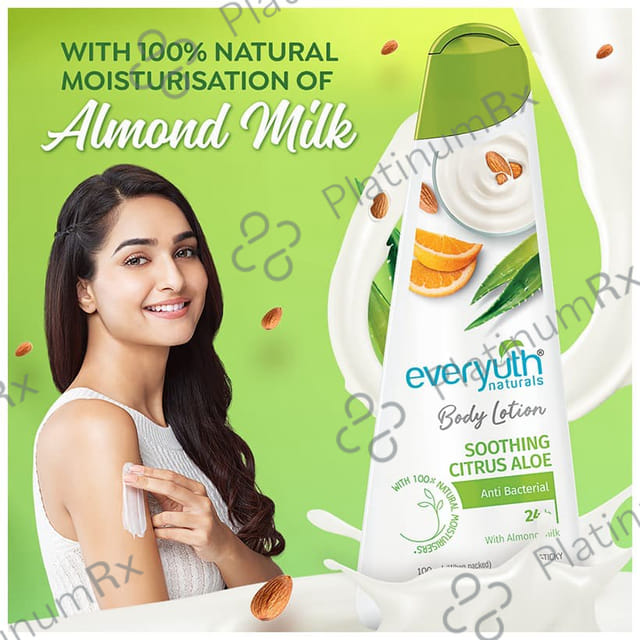 Everyuth Naturals Body Lotion Soothing Citrus Aloe
