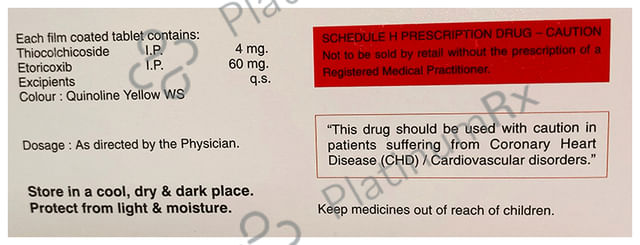 Ekip MR 60/4mg Tablet 10s