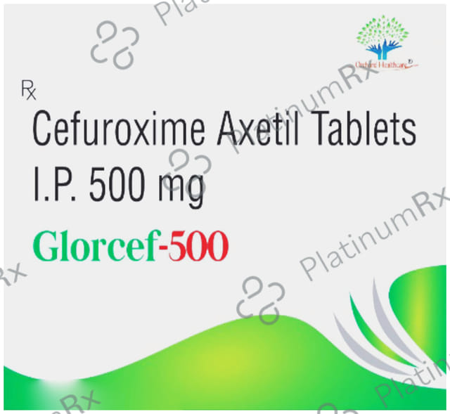 Glorcef 500mg Tablet 6s