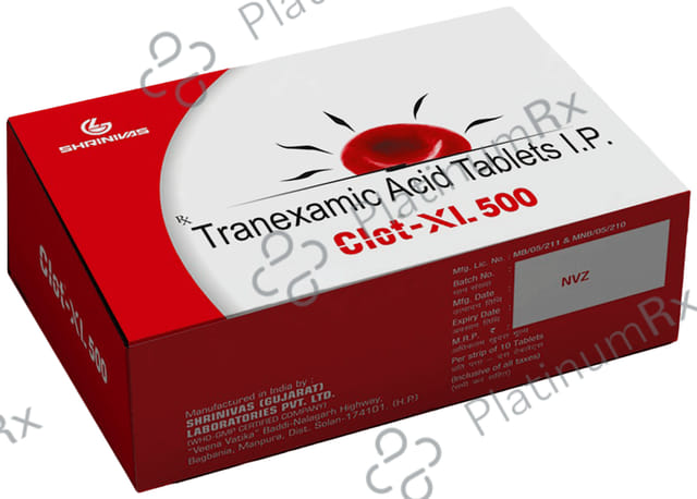Clot XL 500mg Tablet 10s