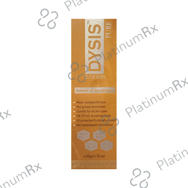 Dysis SPF 50+ Cream 50gm
