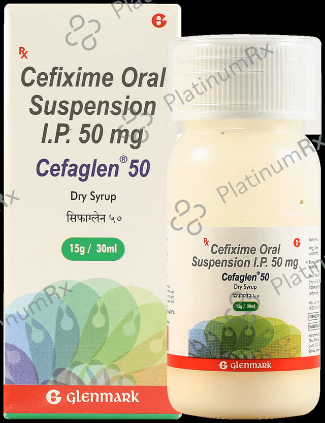 Cefaglen 50mg Dry Syrup 30ml