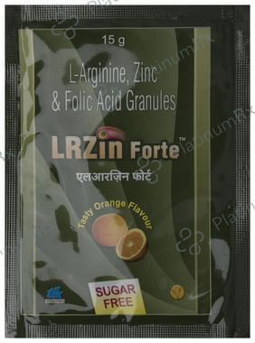 Lrzin Forte Sugar Free Tasty Orange Granules 15gm