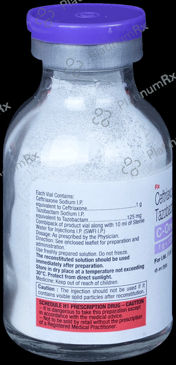 C One TZ 1000/125mg Injection 1s