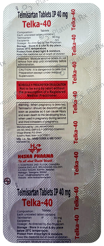 Telkatin 40mg Tablet