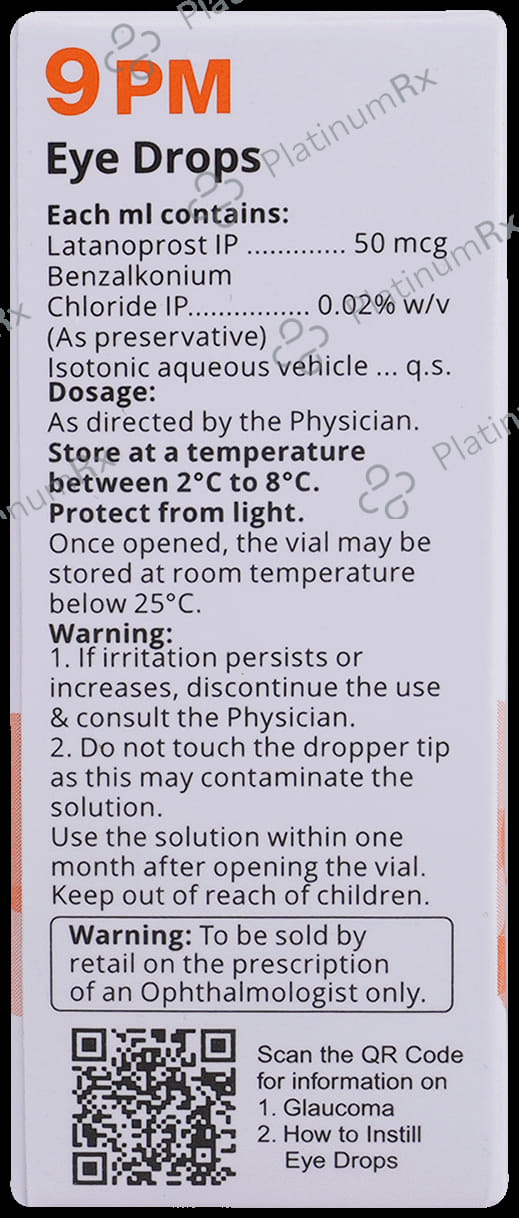 9 PM 0.005% Eye Drop 2.5ml