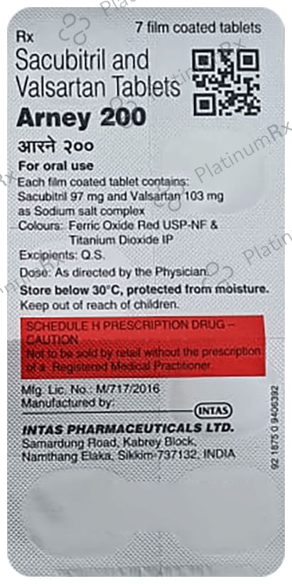 Arney 200mg Tablet 7s