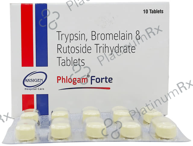 Phlogam Forte 180/96/200mg Tablet 10s