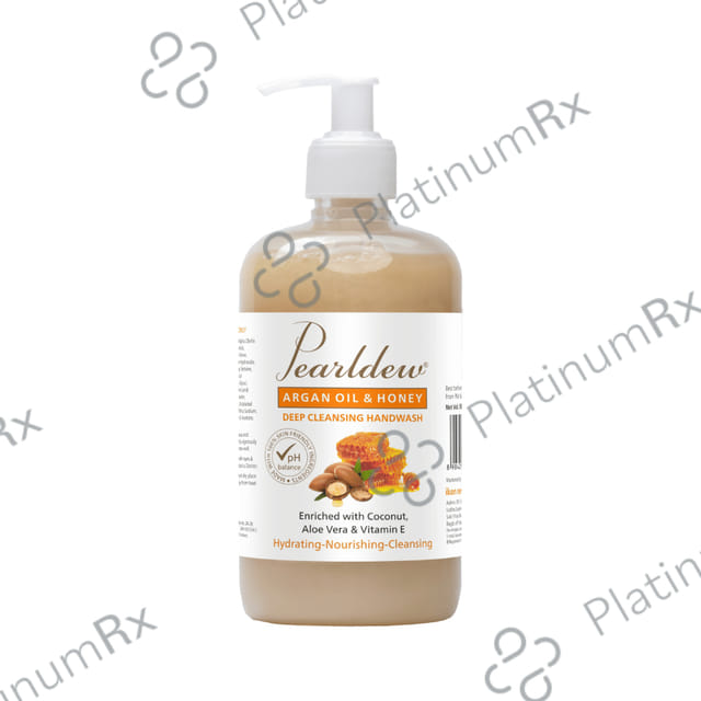 Pearldew Argan Oil & Honey Deep Cleansing Handwash (500ml Each) 1 Bottle