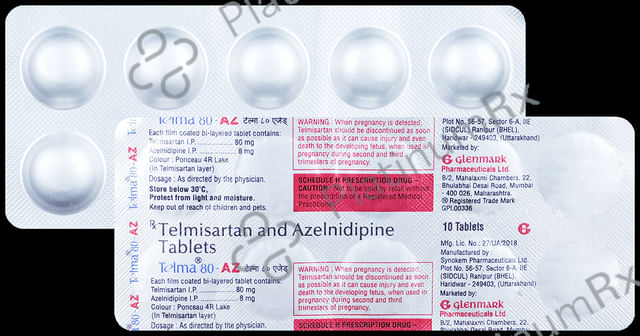Telma AZ 80/8mg Tablet 10s