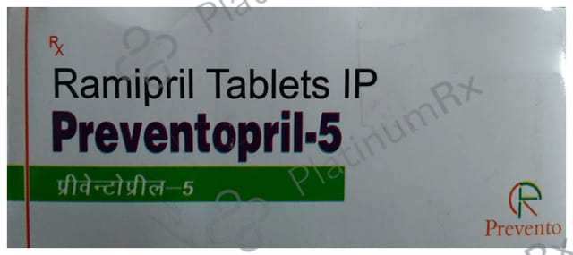 Preventopril 5mg Tablet 10s