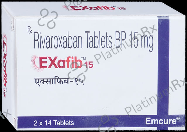 Exafib 15mg Tablet 14s