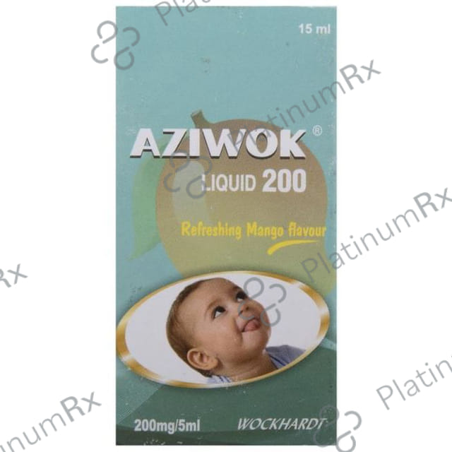 Aziwok 200mg Liquid Mango 15ml
