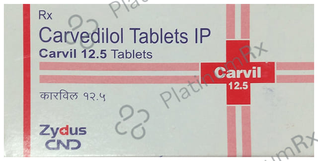 Carvil 12.5mg Tablet 10s