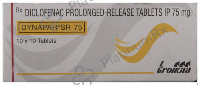 Dynapar SR 75mg Tablet 10s